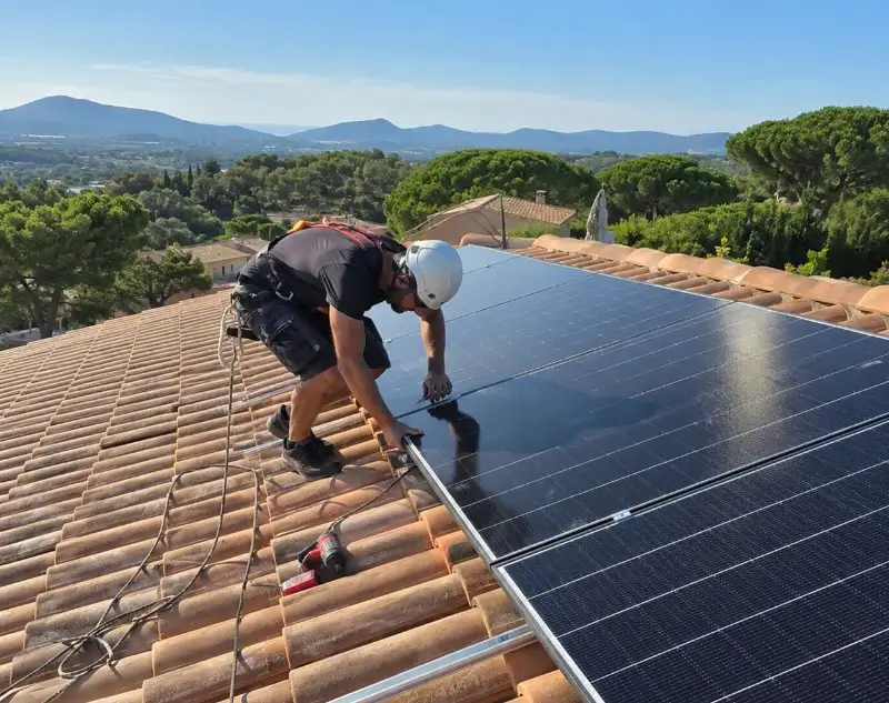 Installateur panneaux solaires Gillonnay — pose photovoltaïque sur toiture